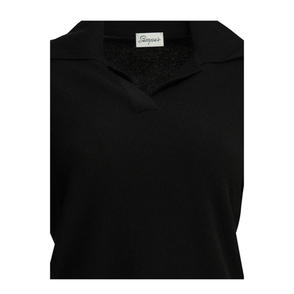 MAYFEYR - Semper - Cashmere Polo Sweater - WMNPOLOCASHNERO