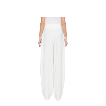 MAYFEYR - Elisabetta Franchi - Trousers Ivory - PA17861E2360