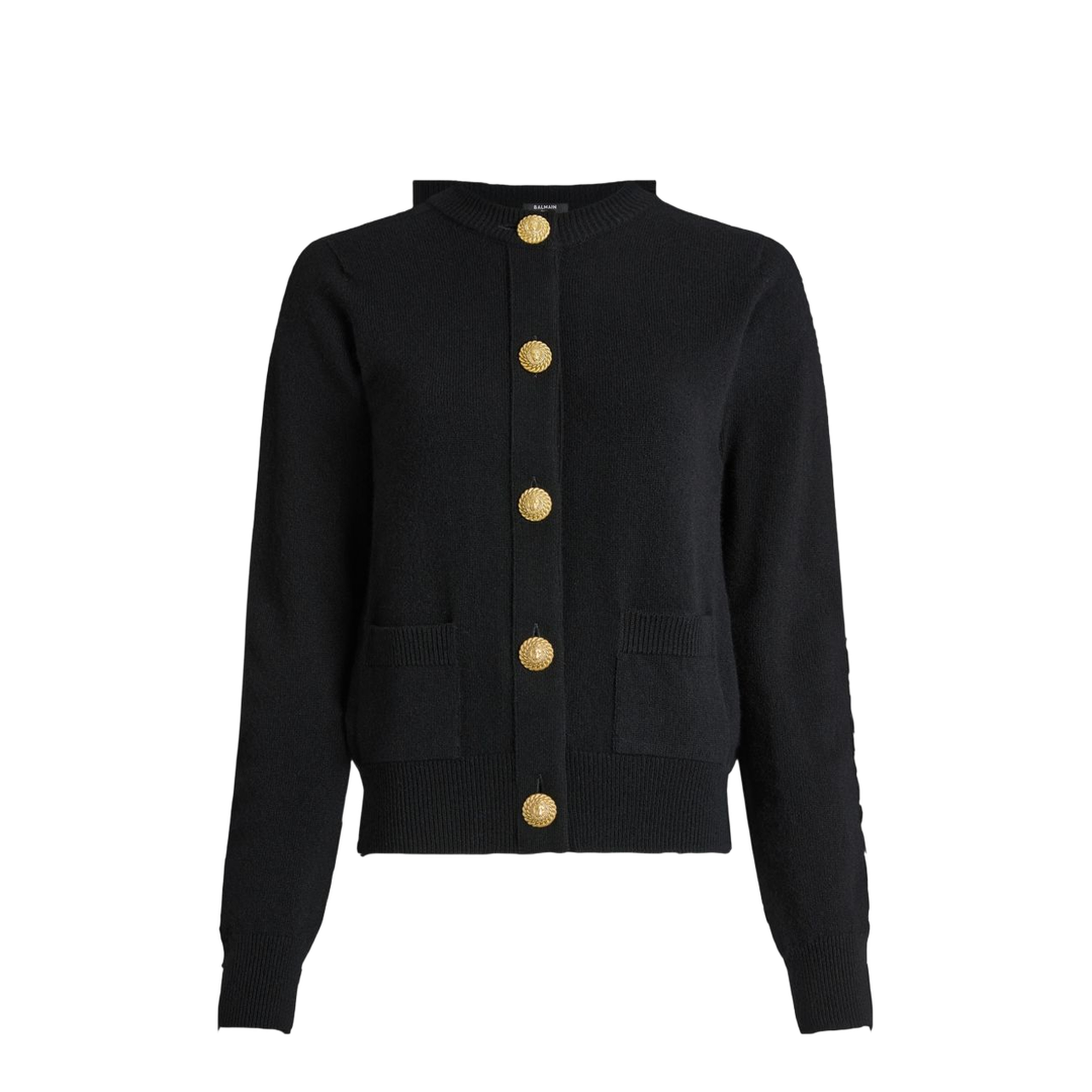 MAYFEYR - Balmain - Sweaters Black - HF1KL917KI870PA