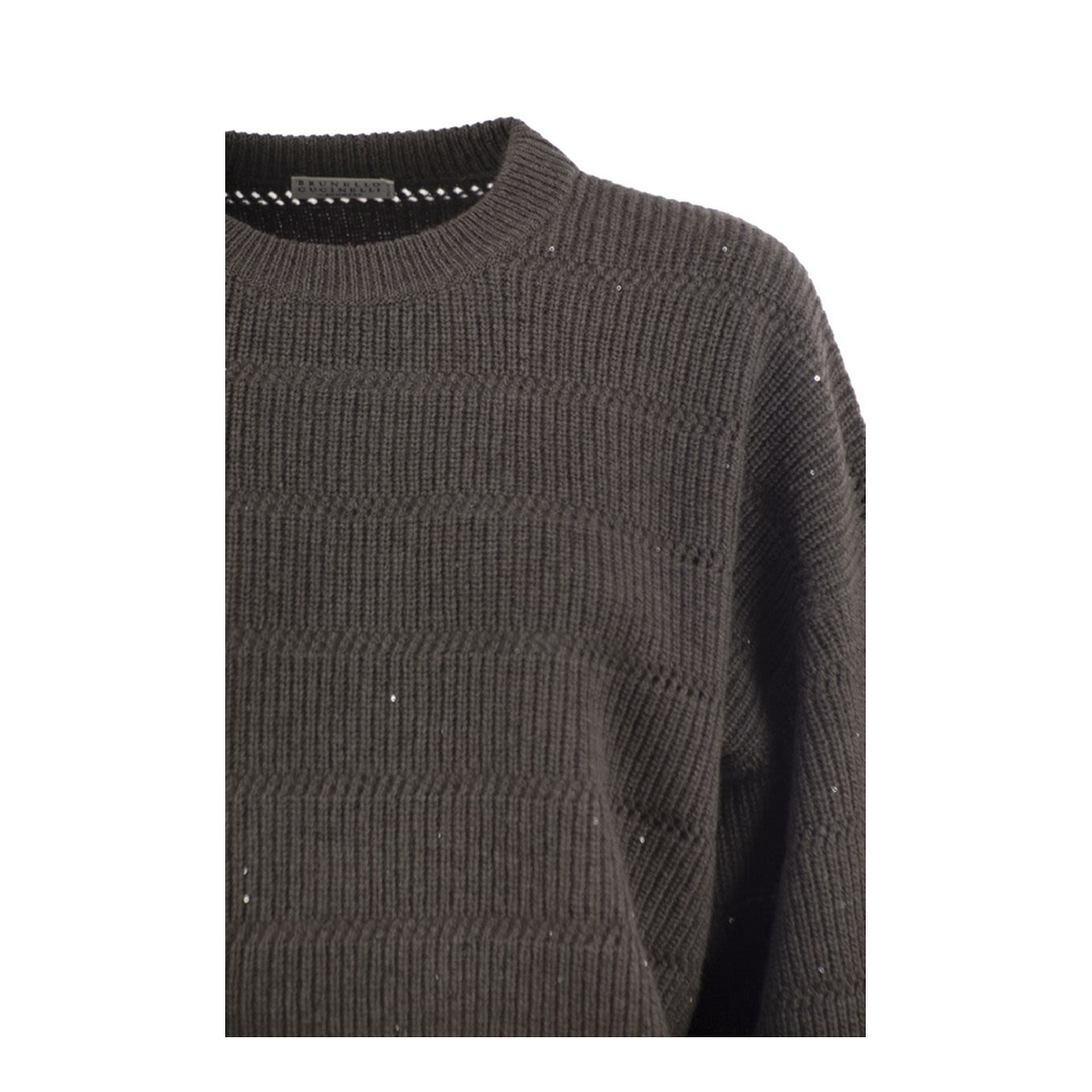 Cashmere and Wool Crew-Neck Sweater