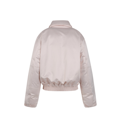 MAYFEYR - Victoria Beckham - Cotton Satin Padded Bomber Jacket - 1126WJK006908A9443