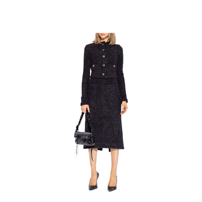 Tweed Midi Skirt