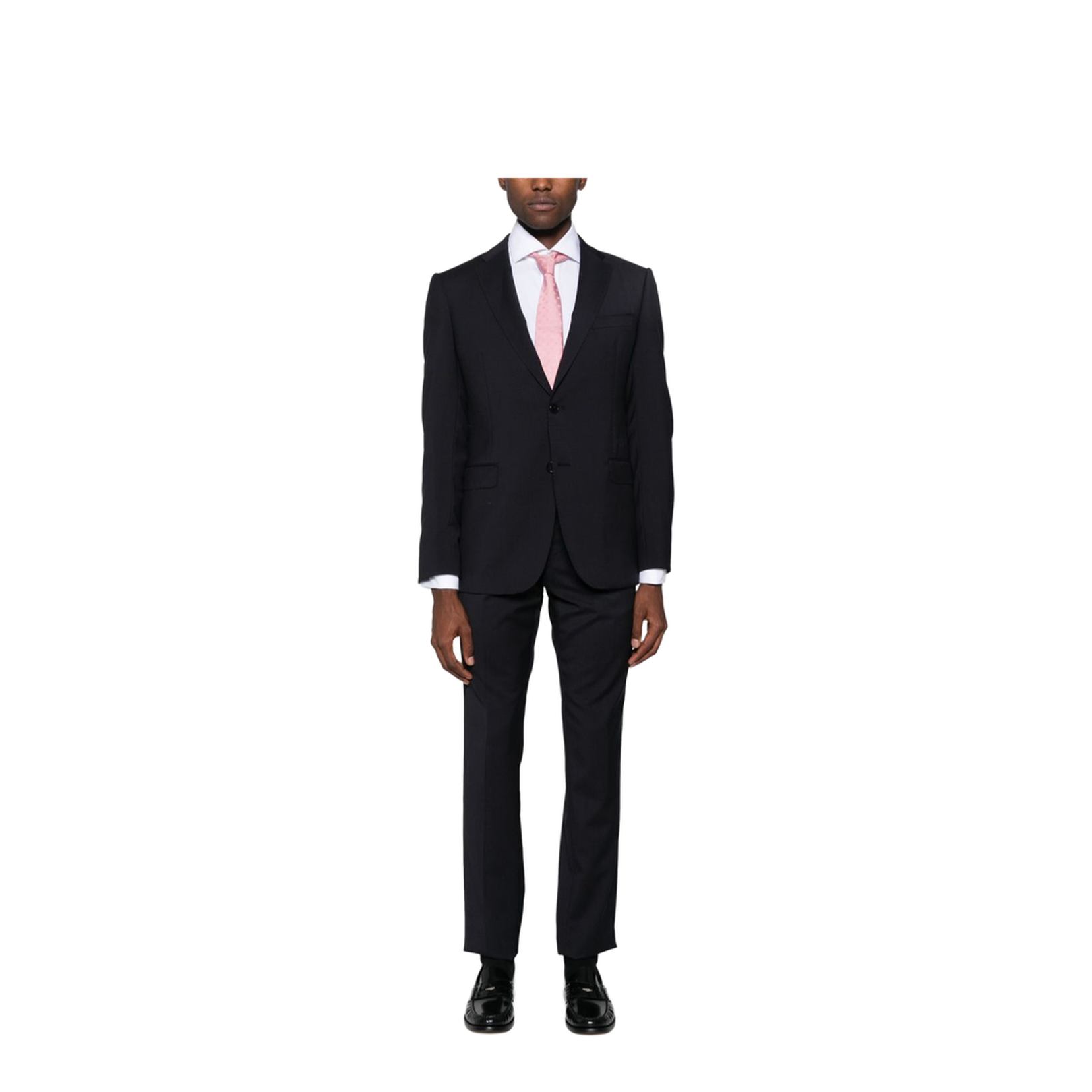 Single-Breasted Wool Suit