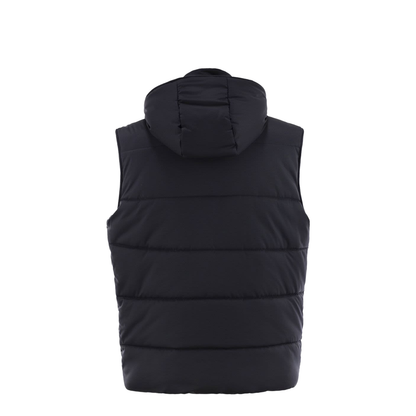 Hooded Sleeveless Jacket