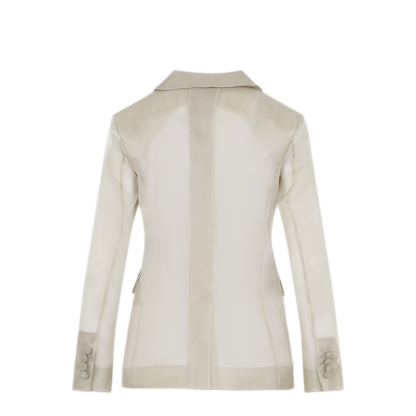 MAYFEYR - Max Mara - Pianoforte Slogan Organza Jacket - 2611041014600001
