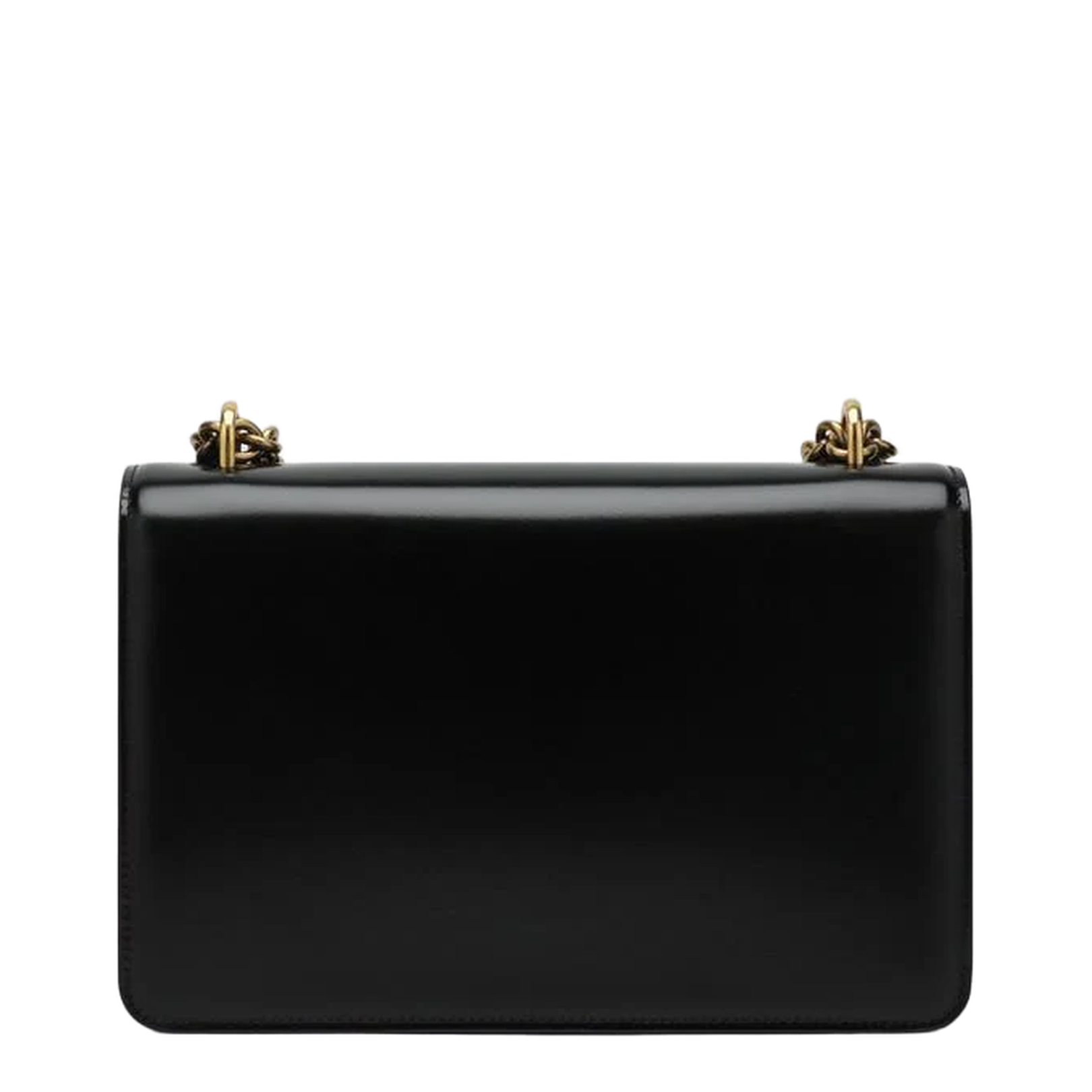 Black Leather Shoulder Bag
