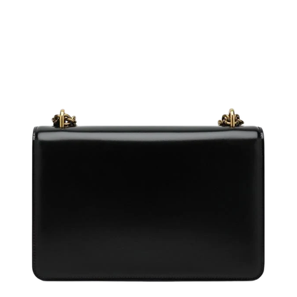 Black Leather Shoulder Bag