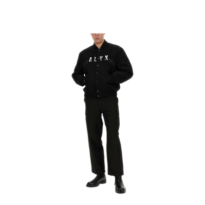 MAYFEYR - 1017 ALYX 9SM - Bomber Jacket With Logo - AAMOU0382FA01BLACK