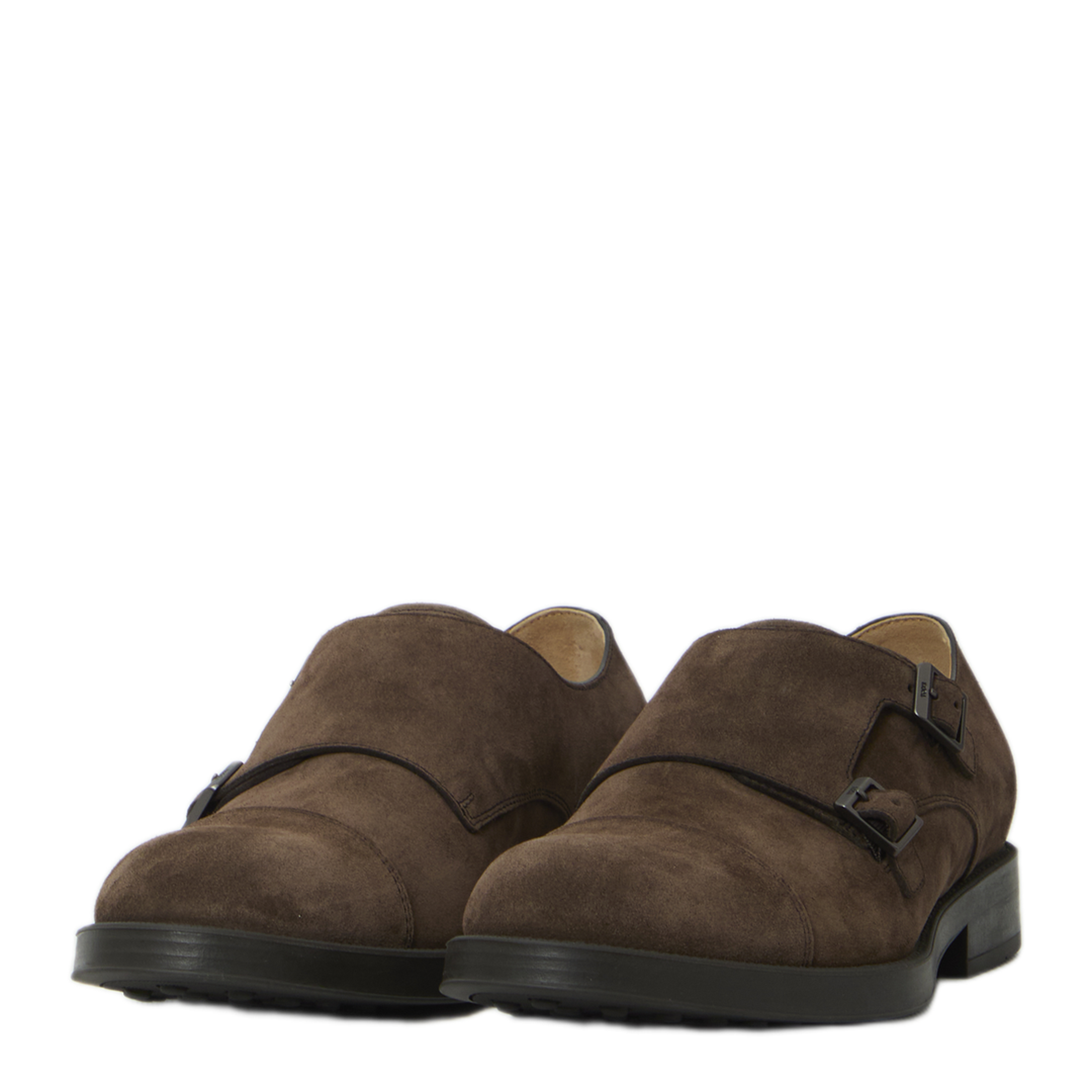 MAYFEYR - Tod's - Monkstrap Shoes In Suede Leather - XXM75L0DK10RE0S800