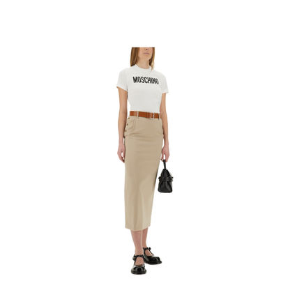 Tailored Twist Long Skirt