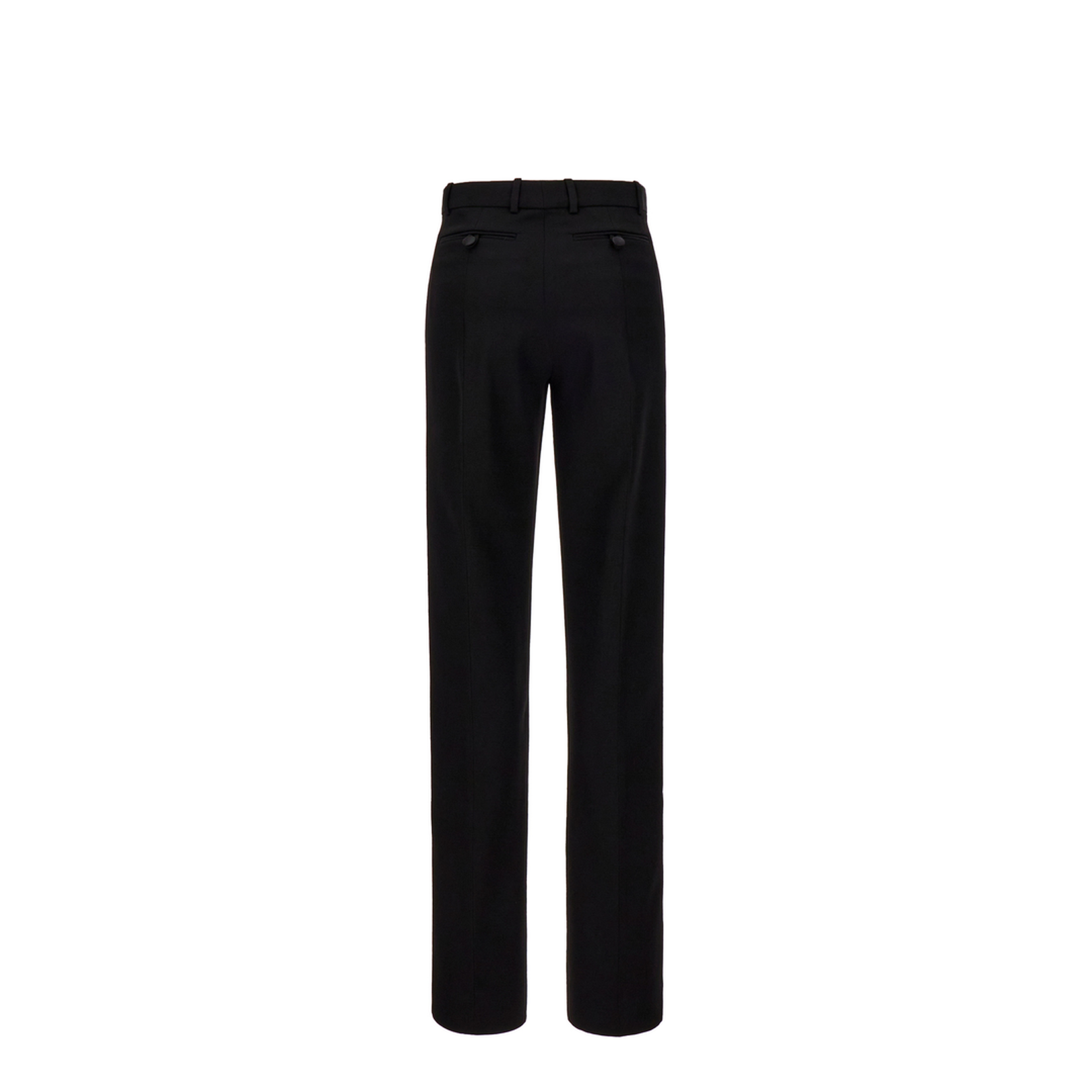 Black Wool Pant