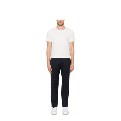 Cotton Waffle Rib Cuff Tee