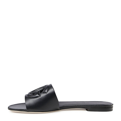 Calfskin Slides with DG Millennials Logo