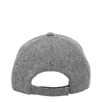 Wool and Cashmere Baseball Hat