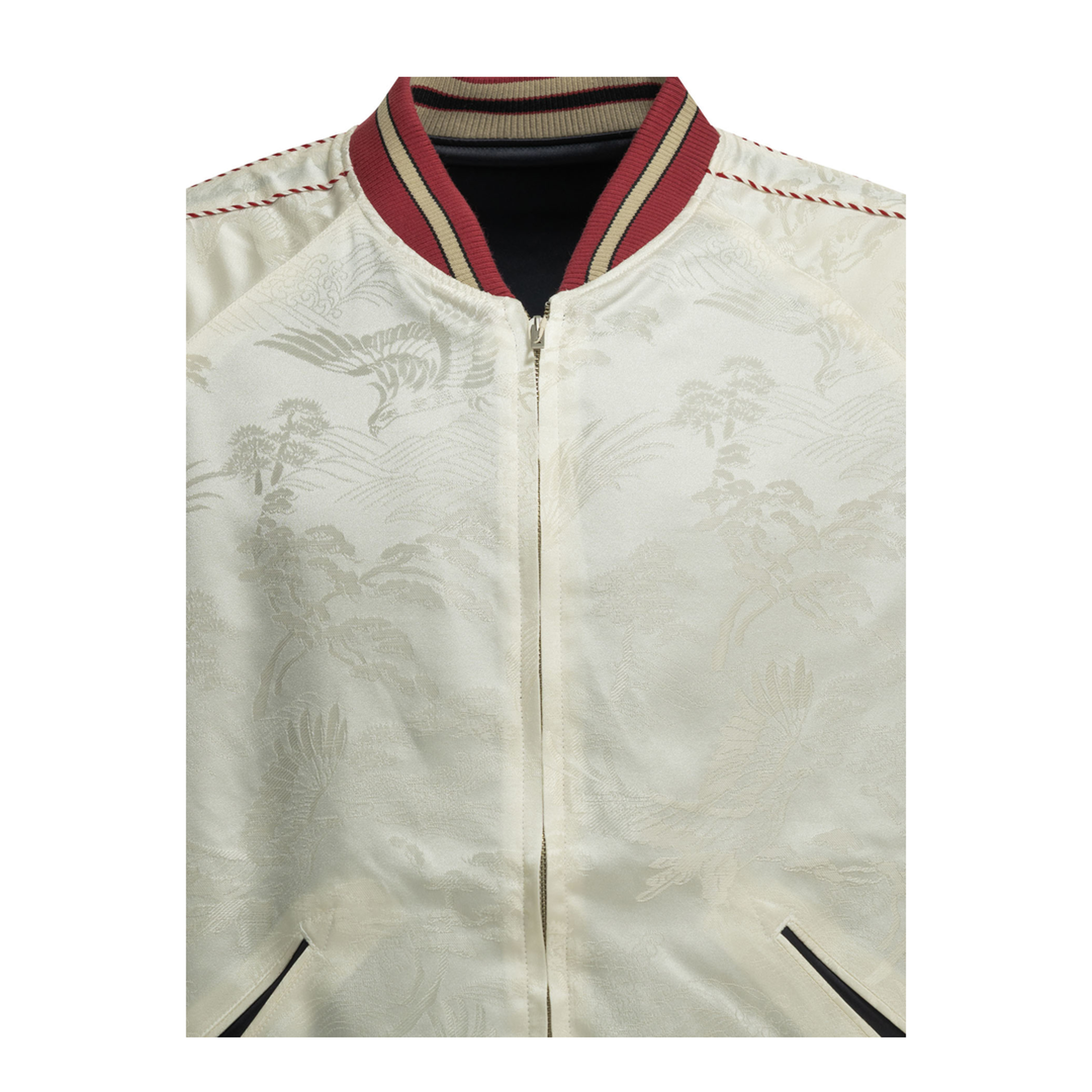 MAYFEYR - Beams Plus - Oriental Reversible Bomber Jacket - 3818091787401