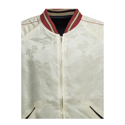 MAYFEYR - Beams Plus - Oriental Reversible Bomber Jacket - 3818091787401