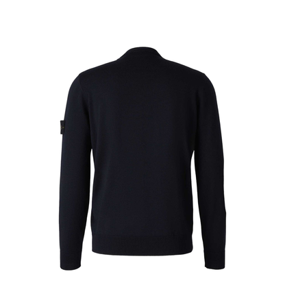 Knit Crewneck Sweater in Light RWS Pure Wool