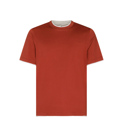 Men's Cotton T-Shirt Red