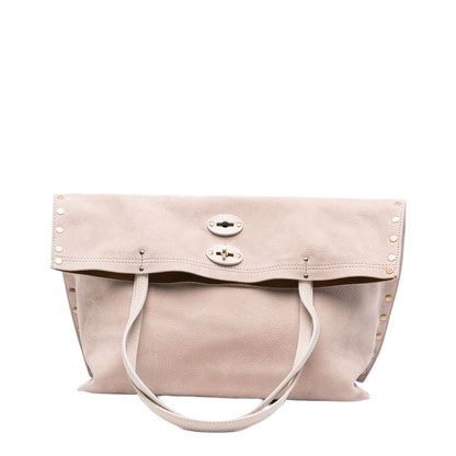 Suede Leather Handbag