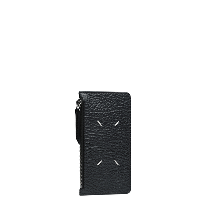 MAYFEYR - Maison Margiela - Black Four Stitches Long Card Holder - S56UI0143P4455T8013