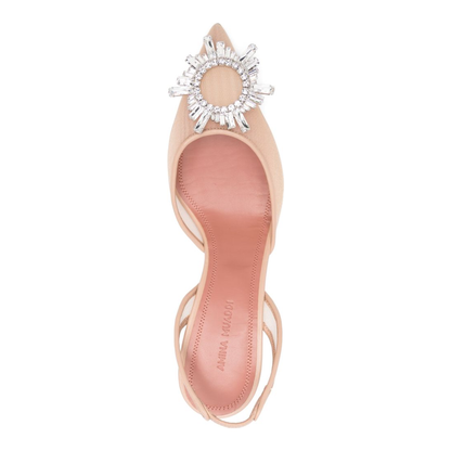 MAYFEYR - Amina Muaddi - With Heel Beige - 13S361091BEGBEIGE