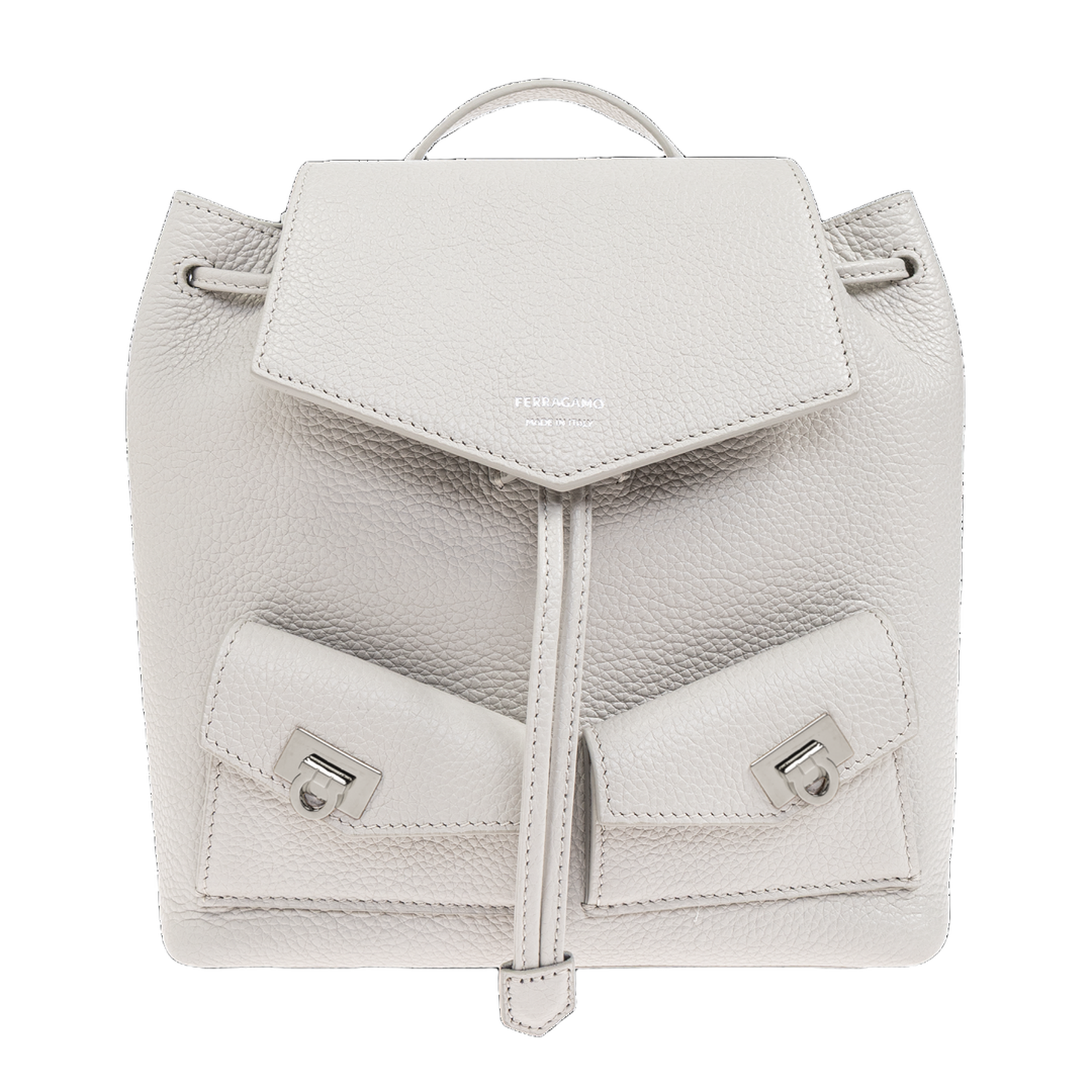 Leather backpack