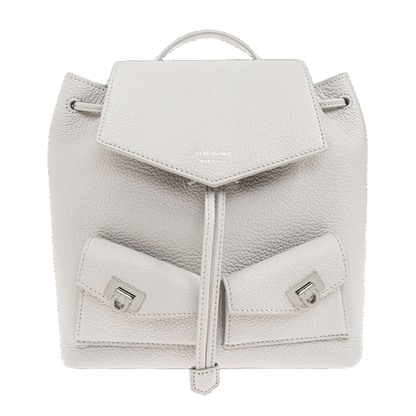 Leather backpack