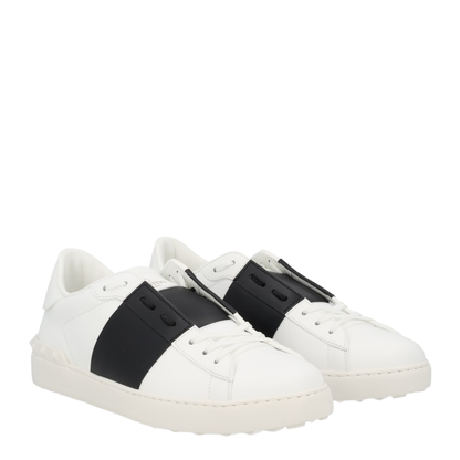 White Black Open Sneaker