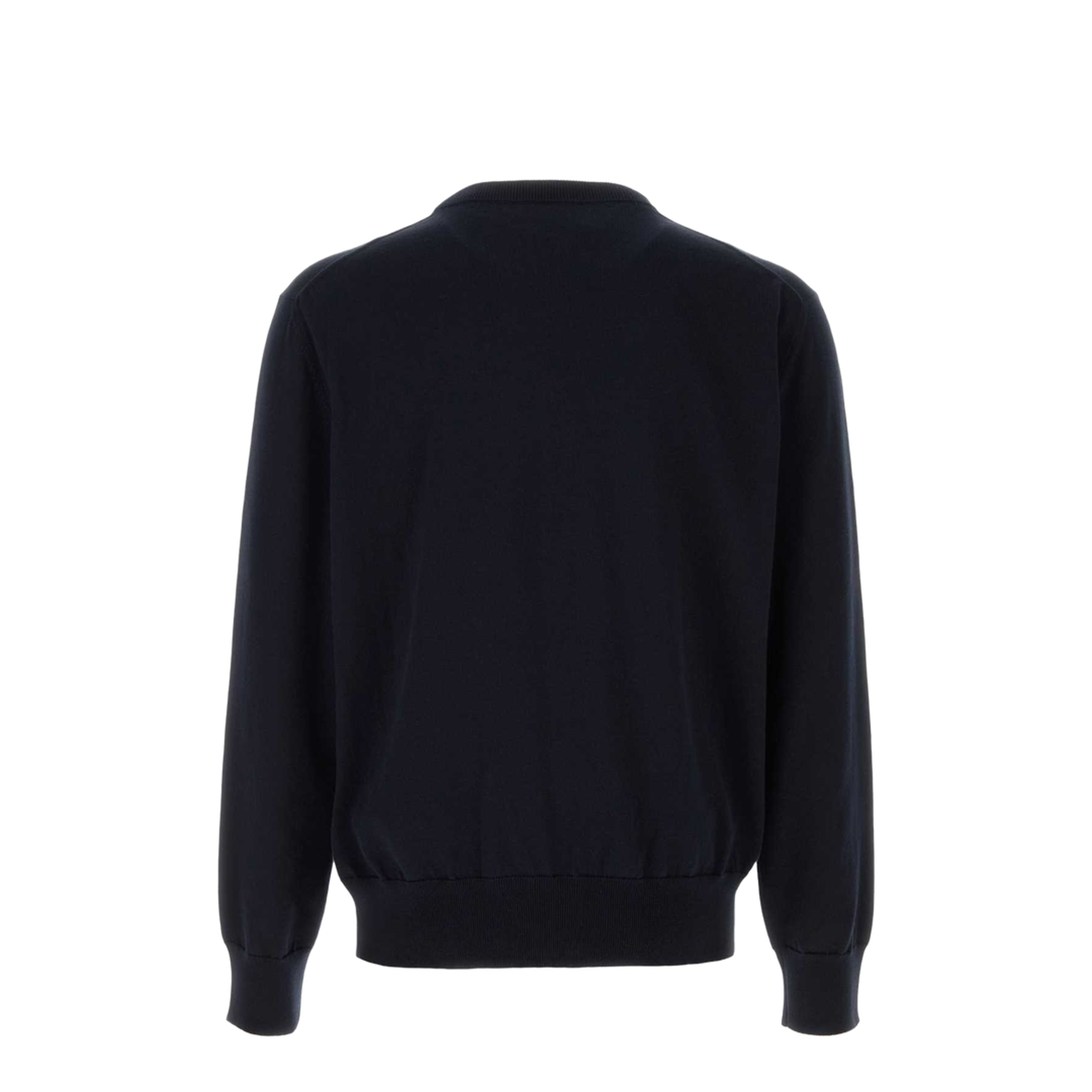 Deep Midnight Blue Cotton Sweater