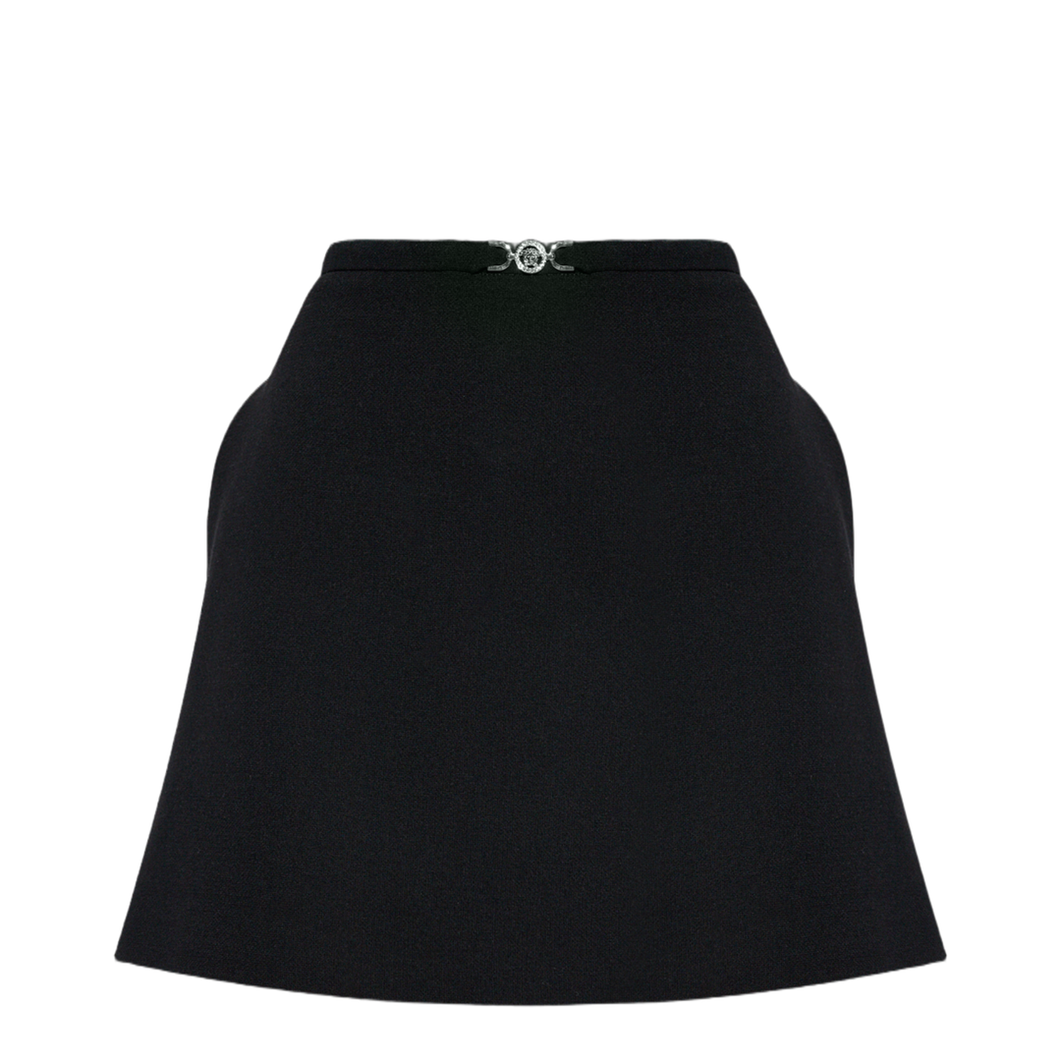 Short Skirt with Appliqué