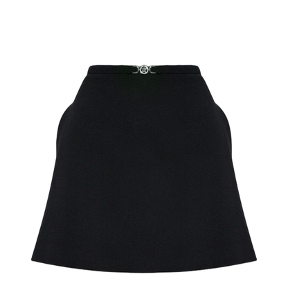 Short Skirt with Appliqué