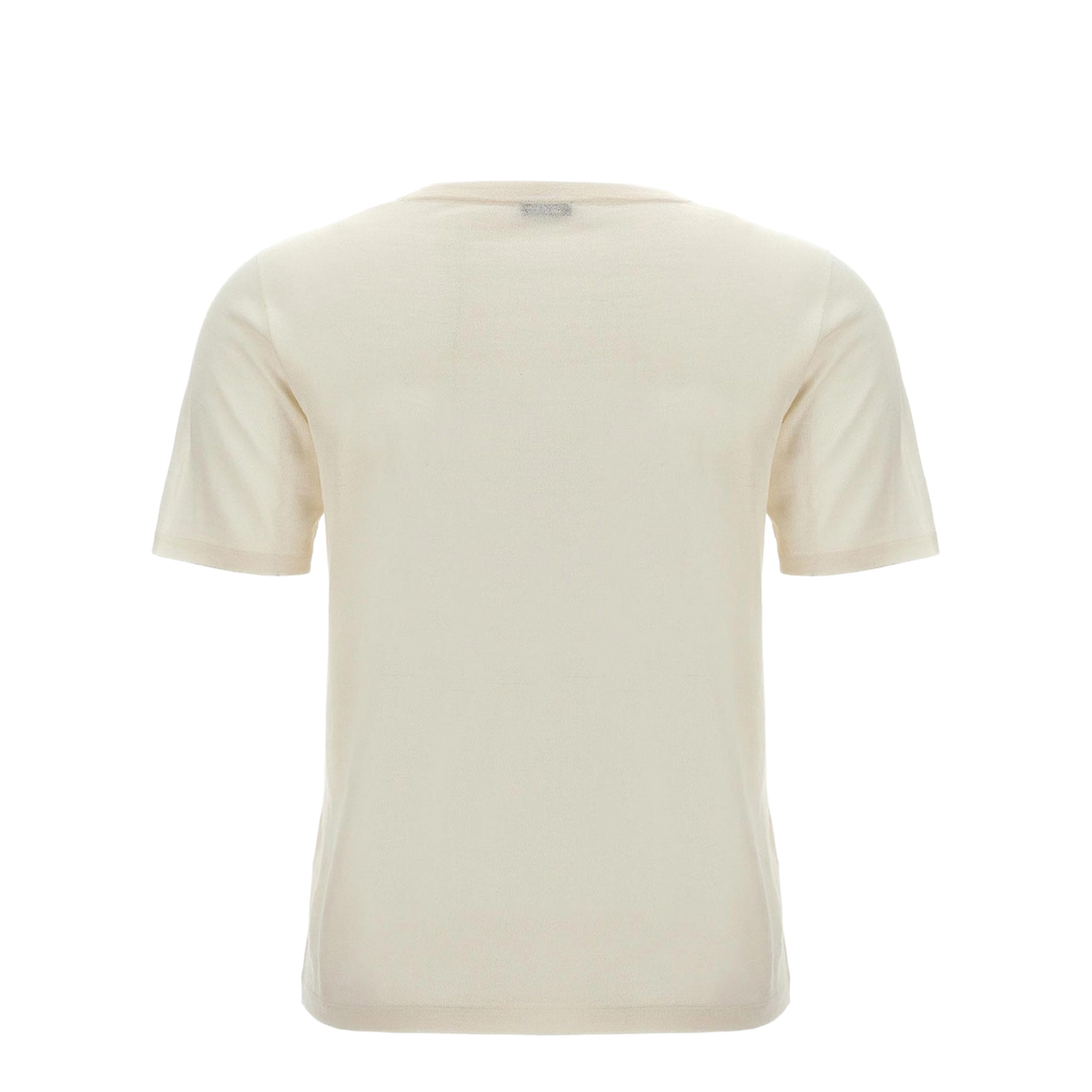 Silk Cashmere T-Shirt White