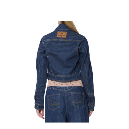 MAYFEYR - Marine Serre - Midnight Trucker Jacket - WJA076ARDEN0002BL80