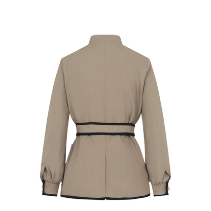 MAYFEYR - Valentino - Caban Embroidered Logo Vg Jacket - 8B3CJ3T69EK