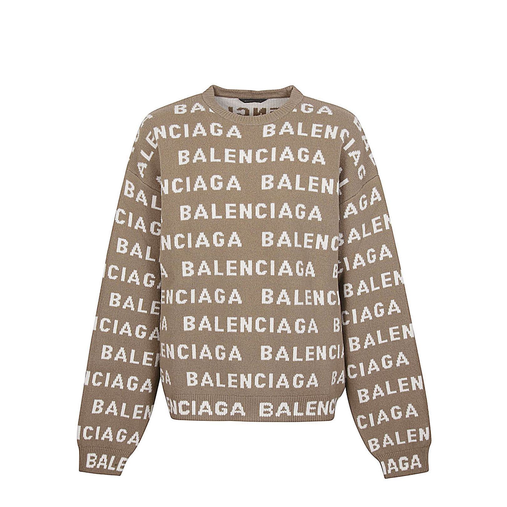 Balenciaga Sweaters Beige