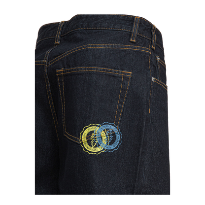 MAYFEYR - Thisisneverthat® - Gd Overlap Lightning Shorts - GD251DSO5S01INDIGO