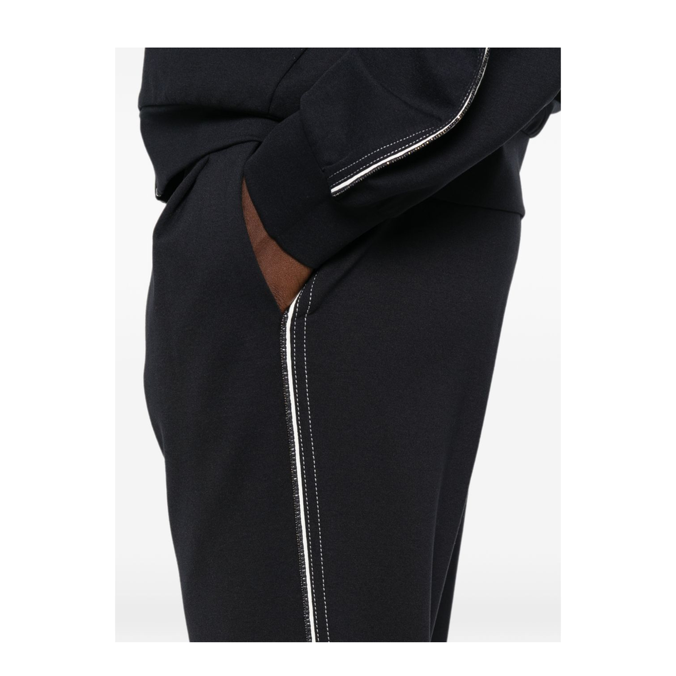 MAYFEYR - Fabiana Filippi - Trousers Navy - PAD216F366M3105146