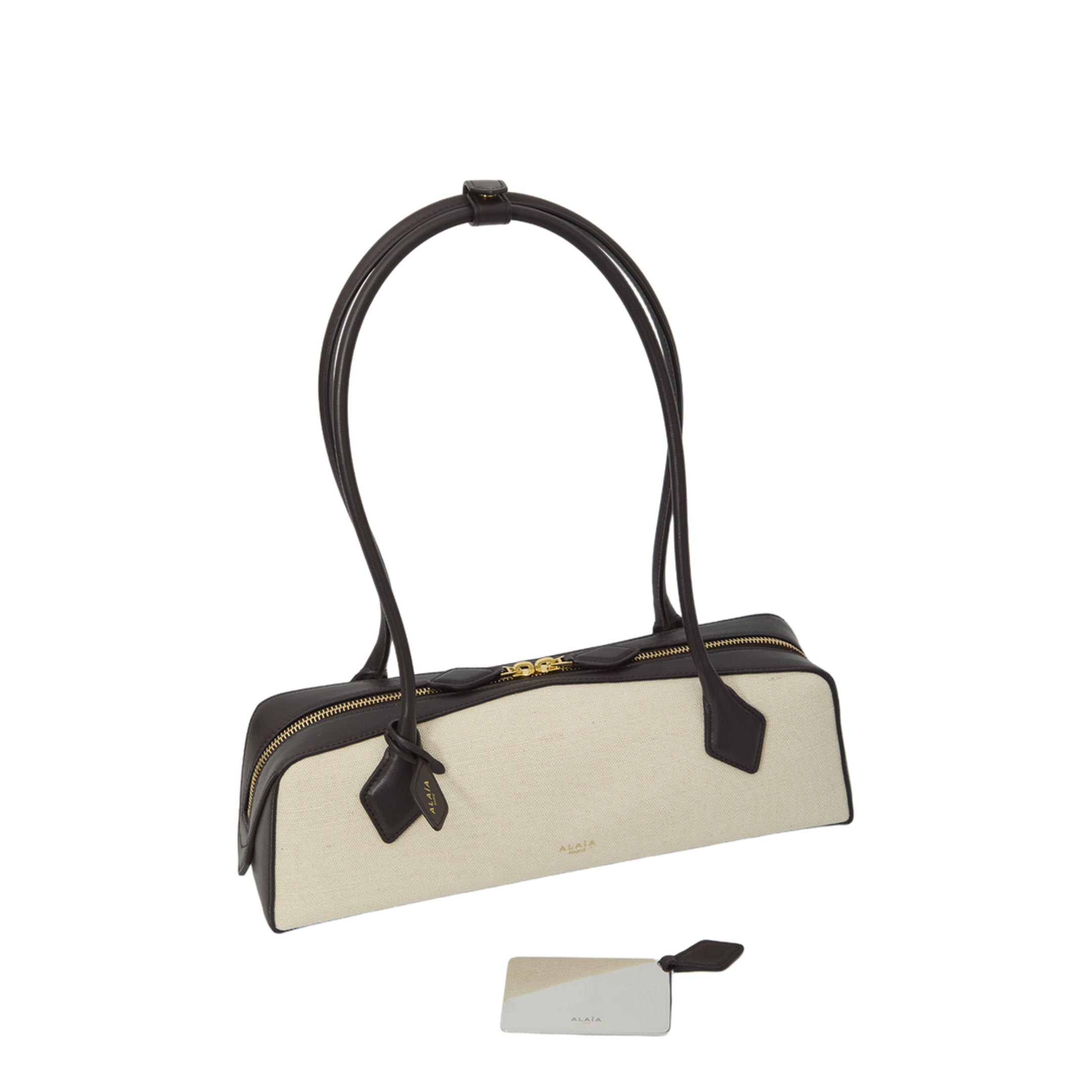 MAYFEYR - Alaia - Teckel Bag Medium In Canvas - AA1S06033I240B37
