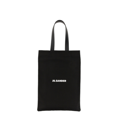 Cotton Linen Tote - Black