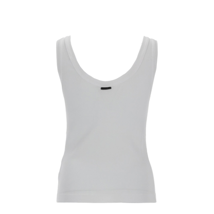 Jersey Tank Top with Jewel
