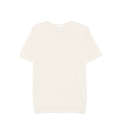 MAYFEYR - Roberto Collina - Short Sleeve Knitted Silk T Shirt - A0102102