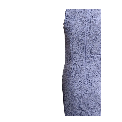 Paisley Macramé Sheath Dress