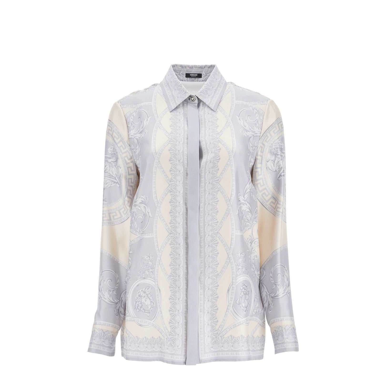 Versace silk shirt the cut of the gods