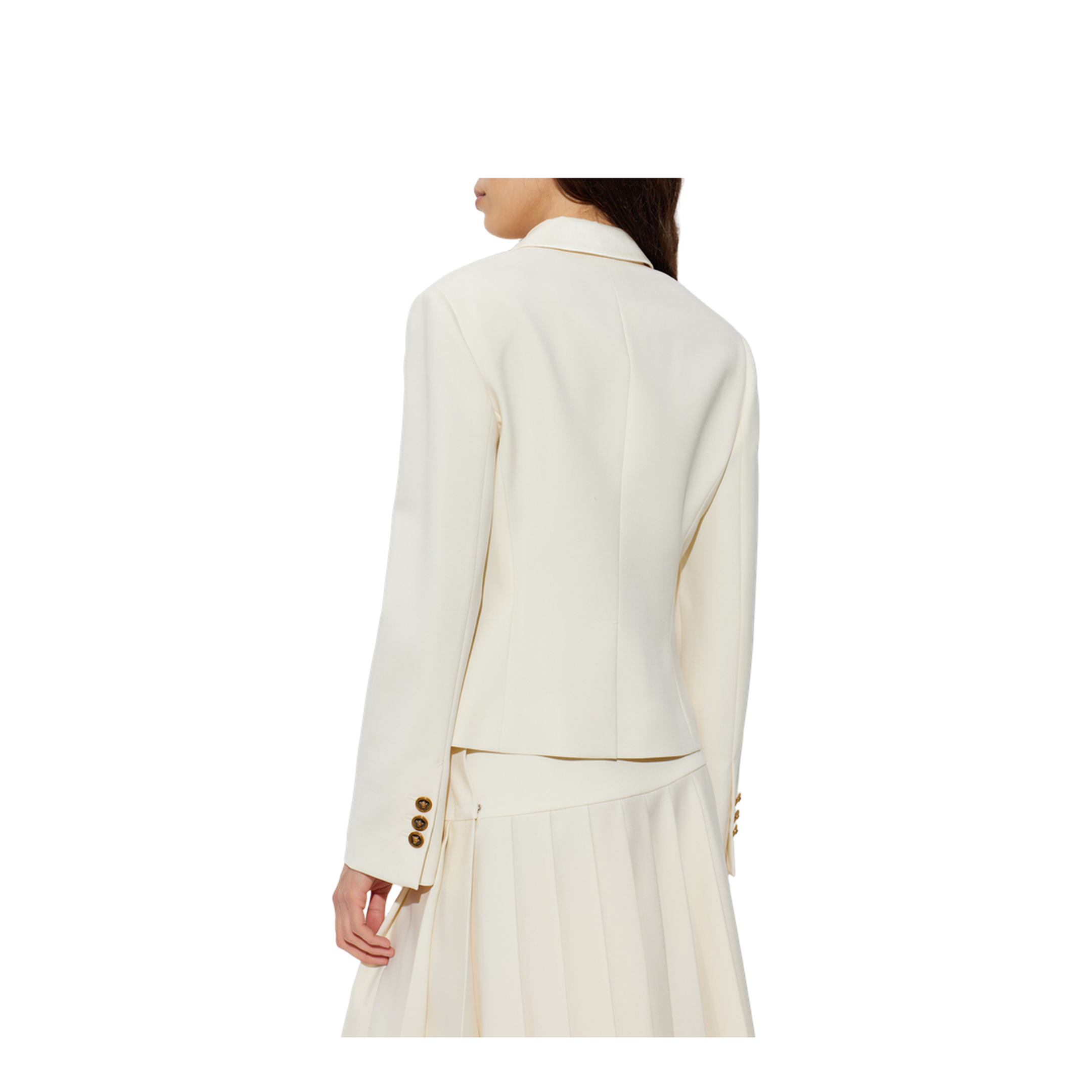 MAYFEYR - Versace - Blazer With Appliqués - 10254491A183051W740