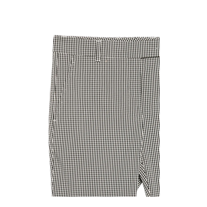 MAYFEYR - INCOTEX - Gingham Pattern Straight Leg Trousers - 173868D6606990