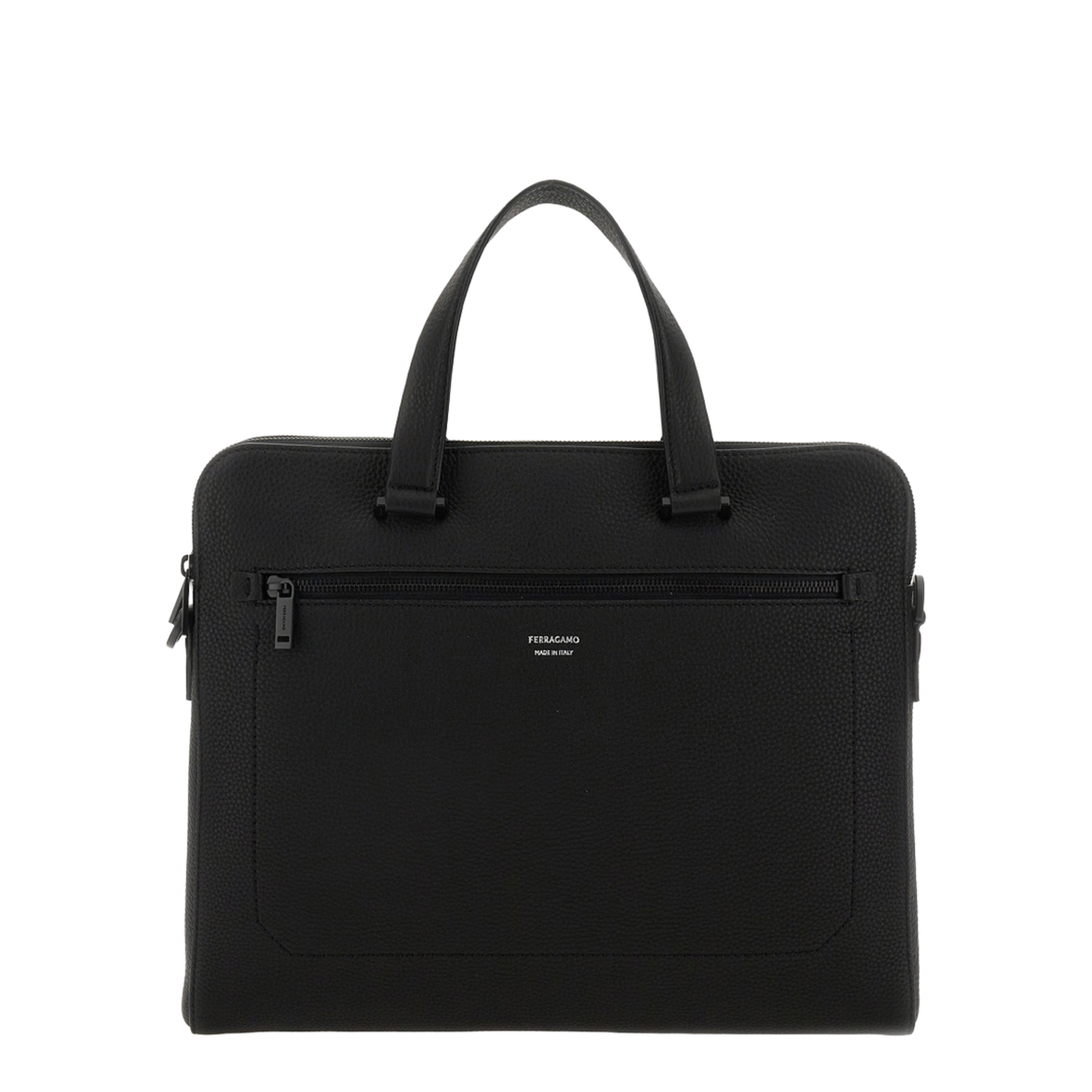 Business Bag Leather Black