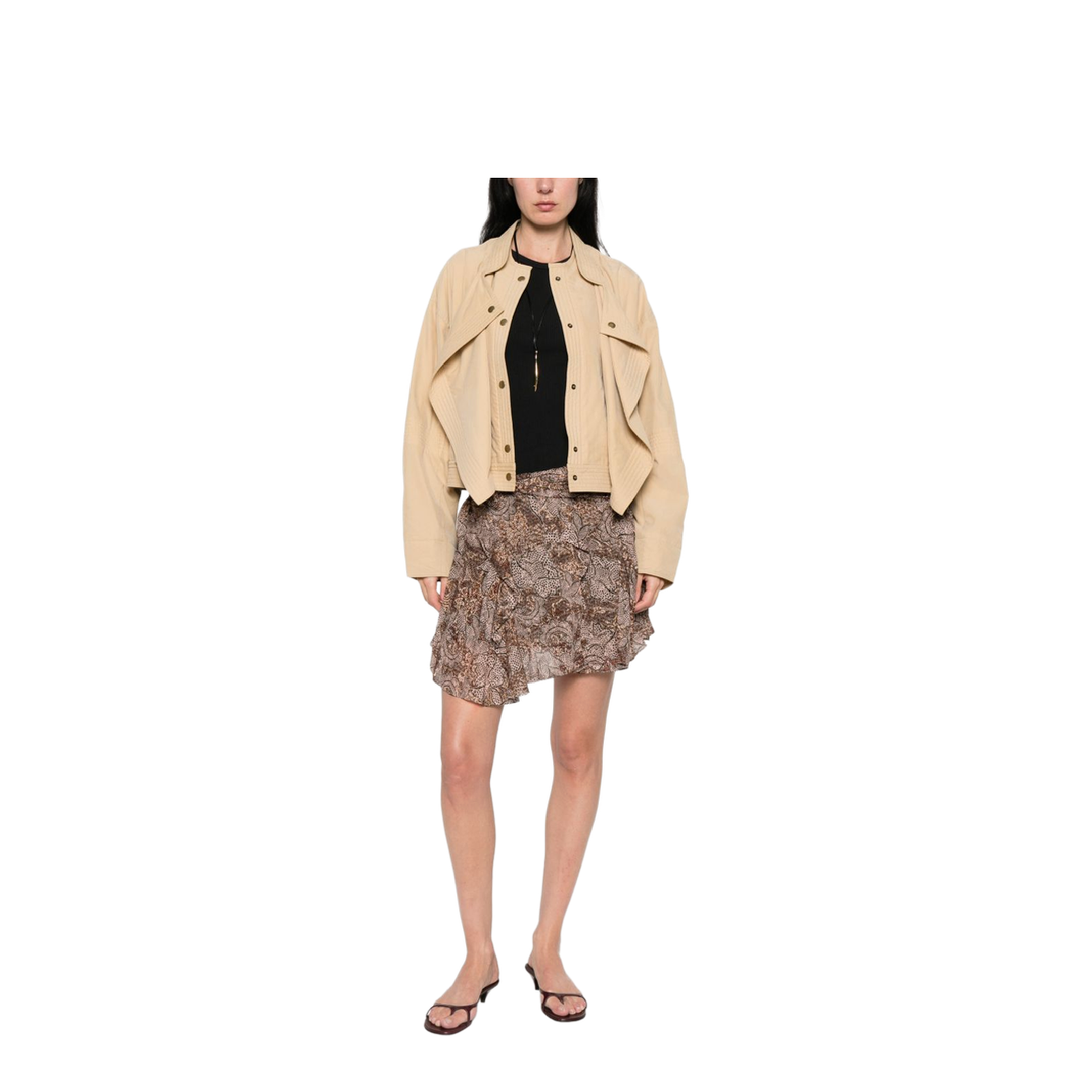 MAYFEYR - Isabel Marant - Skirts Ochre - JU0546FA-D2J07I10OE