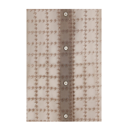 MAYFEYR - Brunello Cucinelli - Sheer Checked Shirt - MP940M3D06