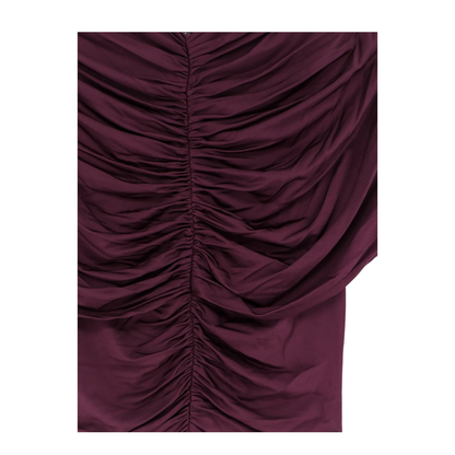 Gathered Jersey Dress