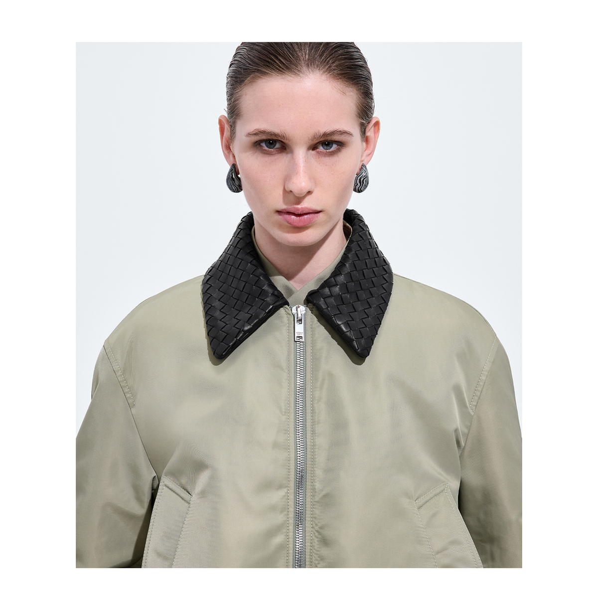Bomber Blouson Collo Intreccio